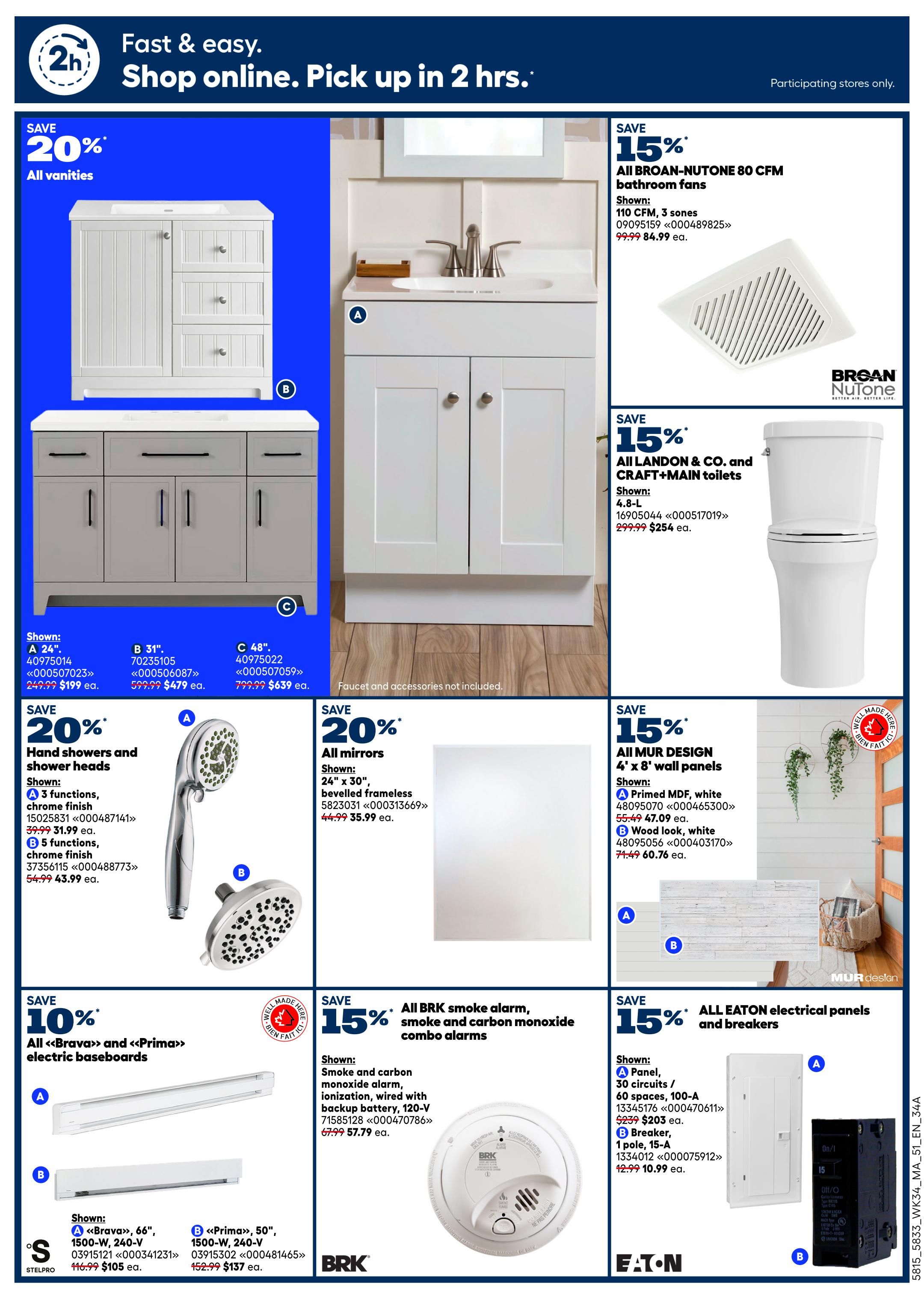 Rona & Rona+ (Atlantic) Flyer September 24 to 30