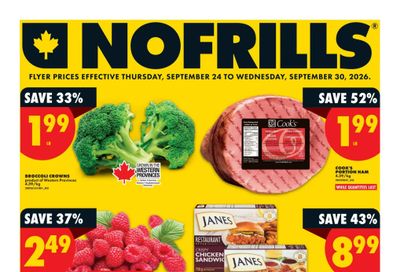 No Frills (West) Flyer September 24 to 30