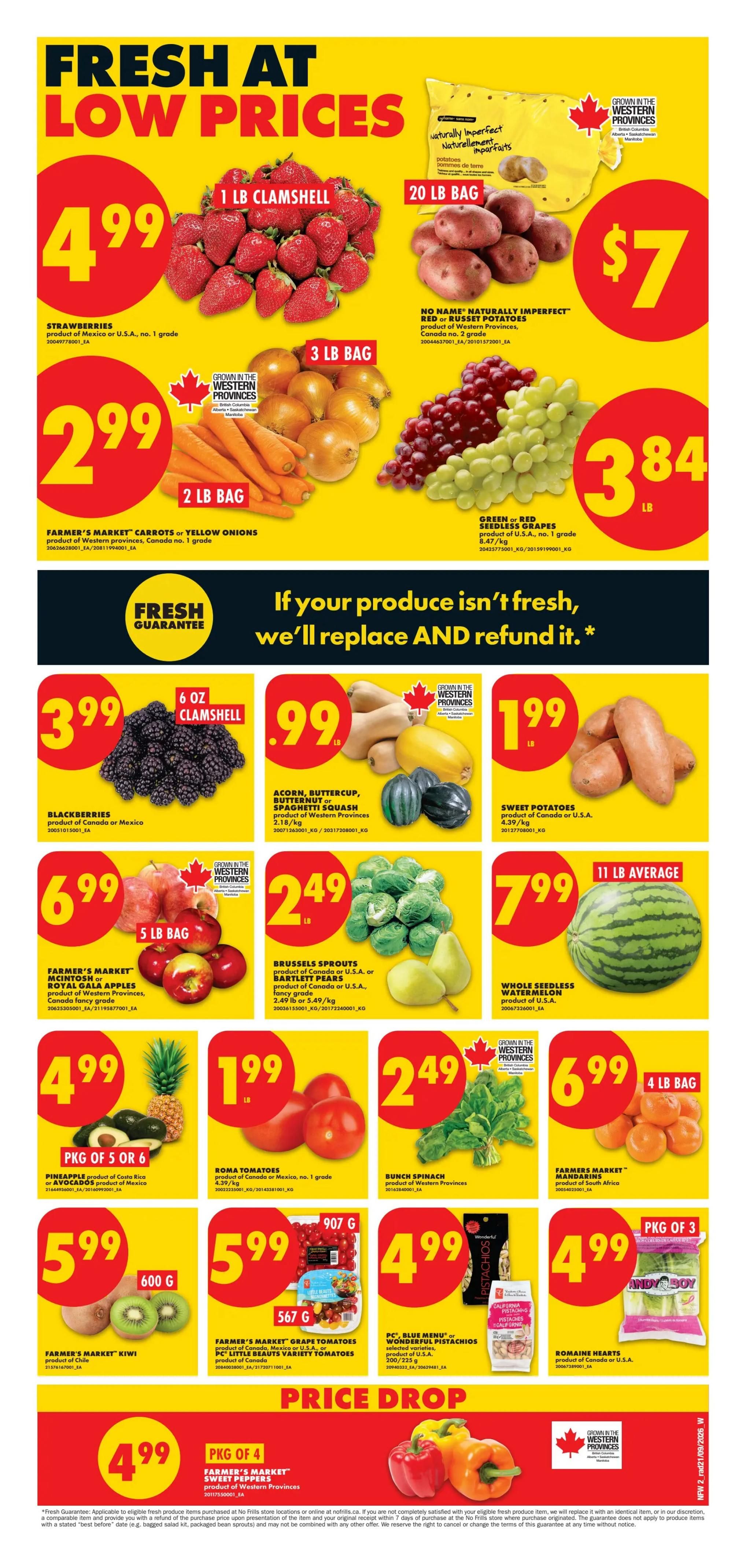No Frills (West) Flyer September 24 to 30