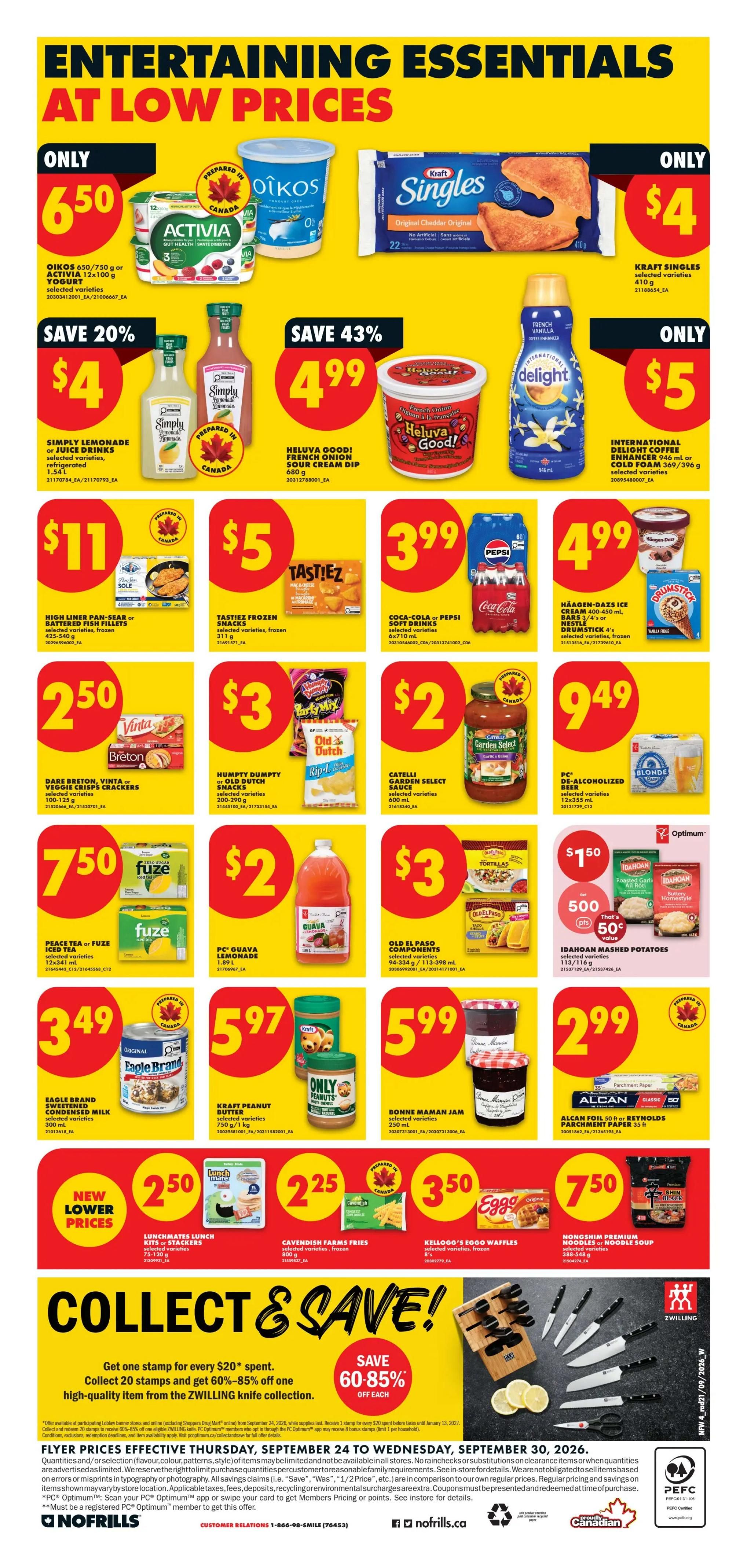 No Frills (West) Flyer September 24 to 30