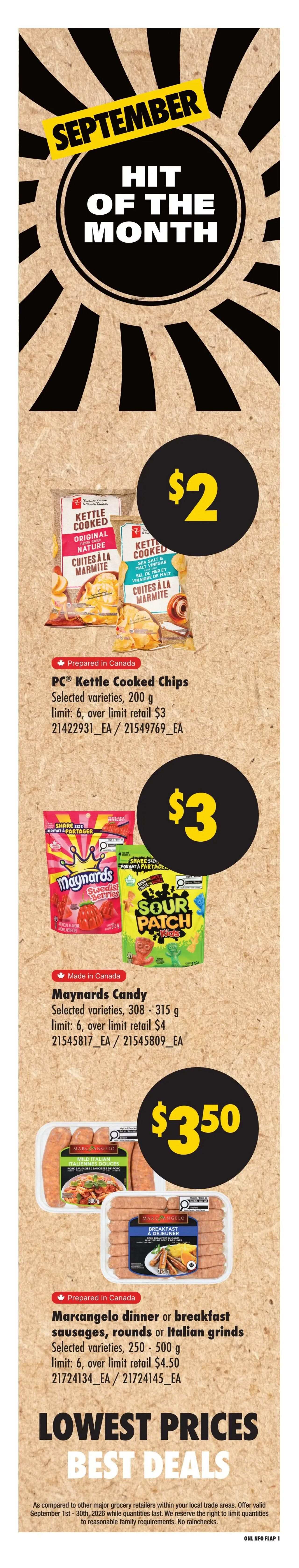No Frills (ON) Flyer September 24 to 30