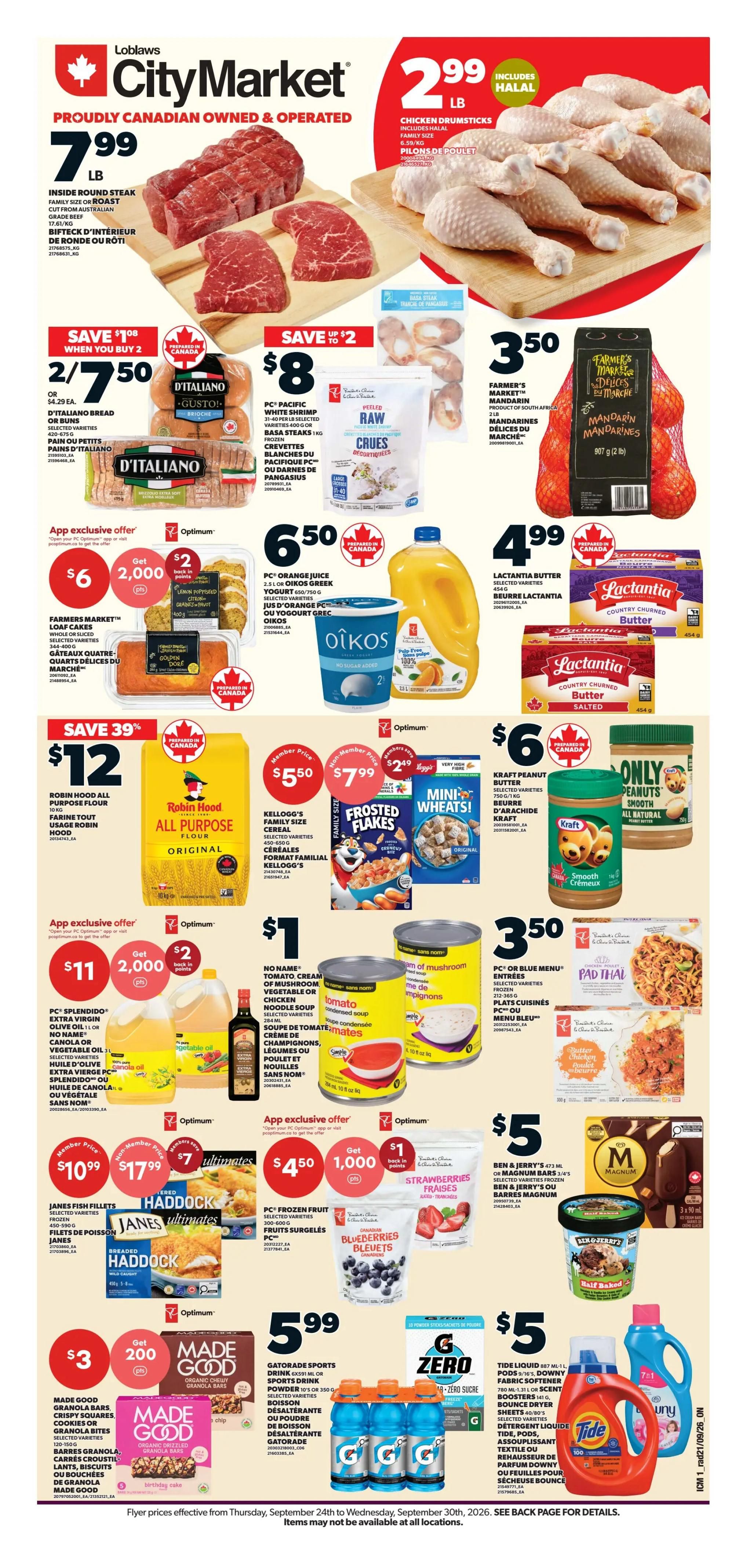 Loblaws City Market (ON) Flyer September 24 to 30