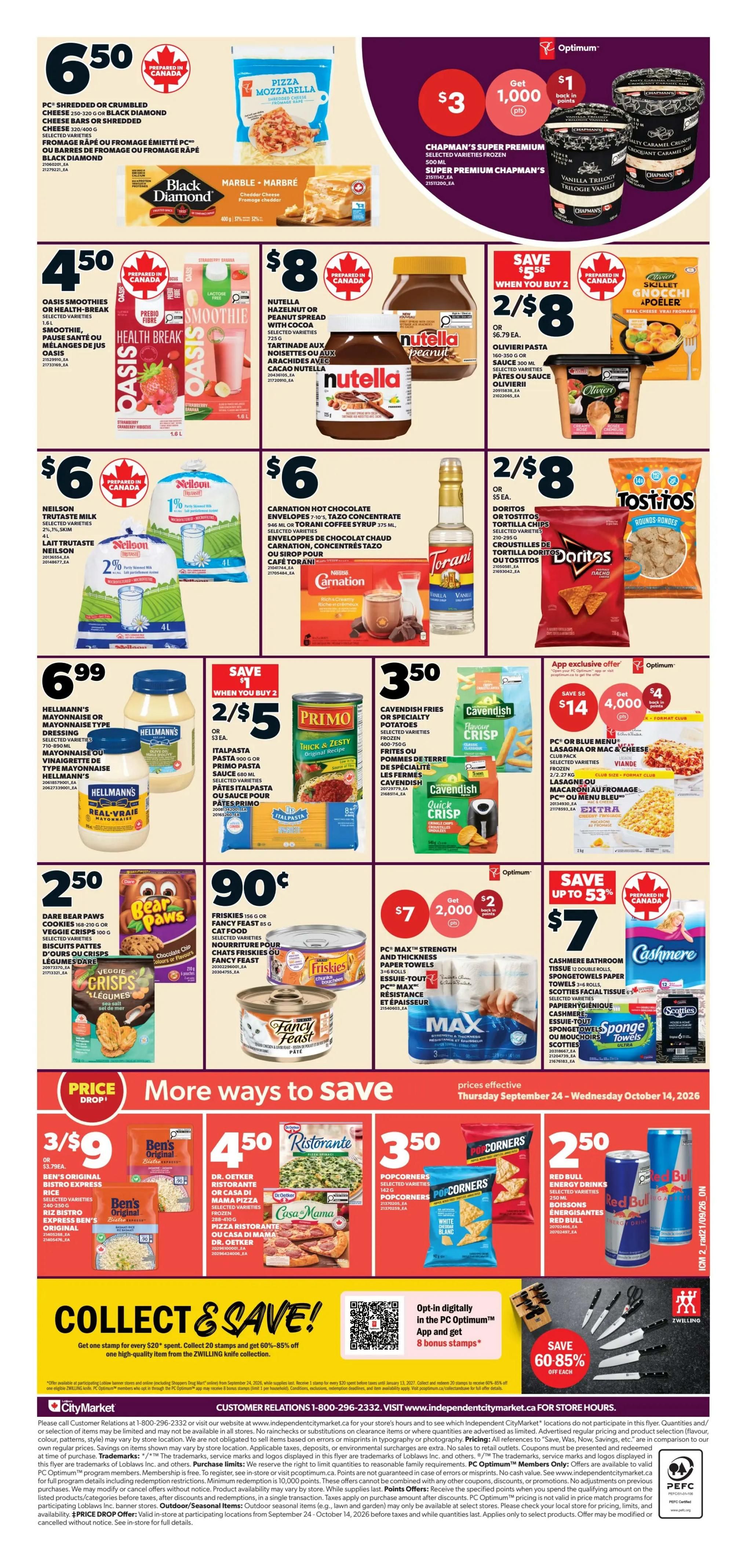 Loblaws City Market (ON) Flyer September 24 to 30