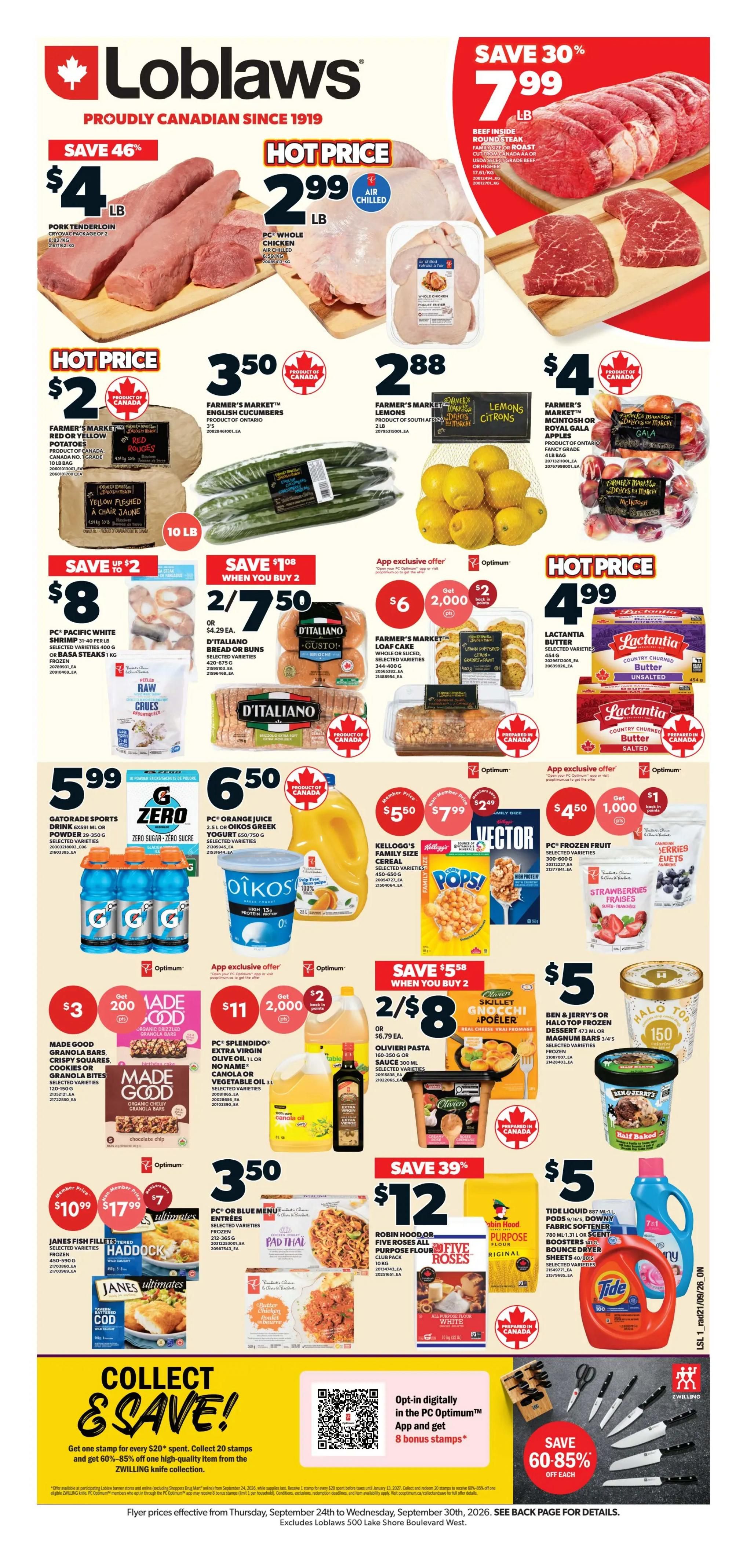 Loblaws (ON) Flyer September 24 to 30