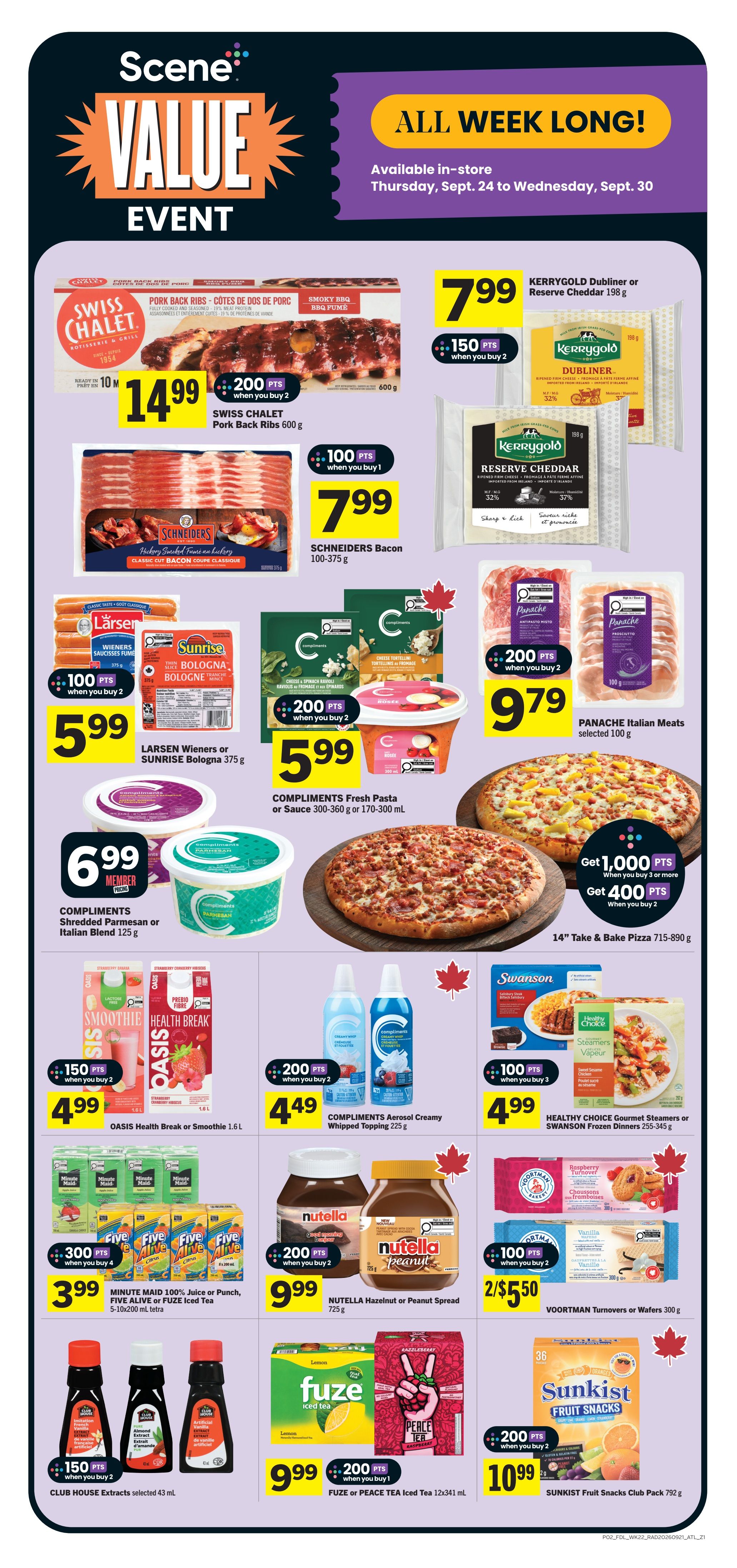 Foodland (Atlantic) Flyer September 24 to 30