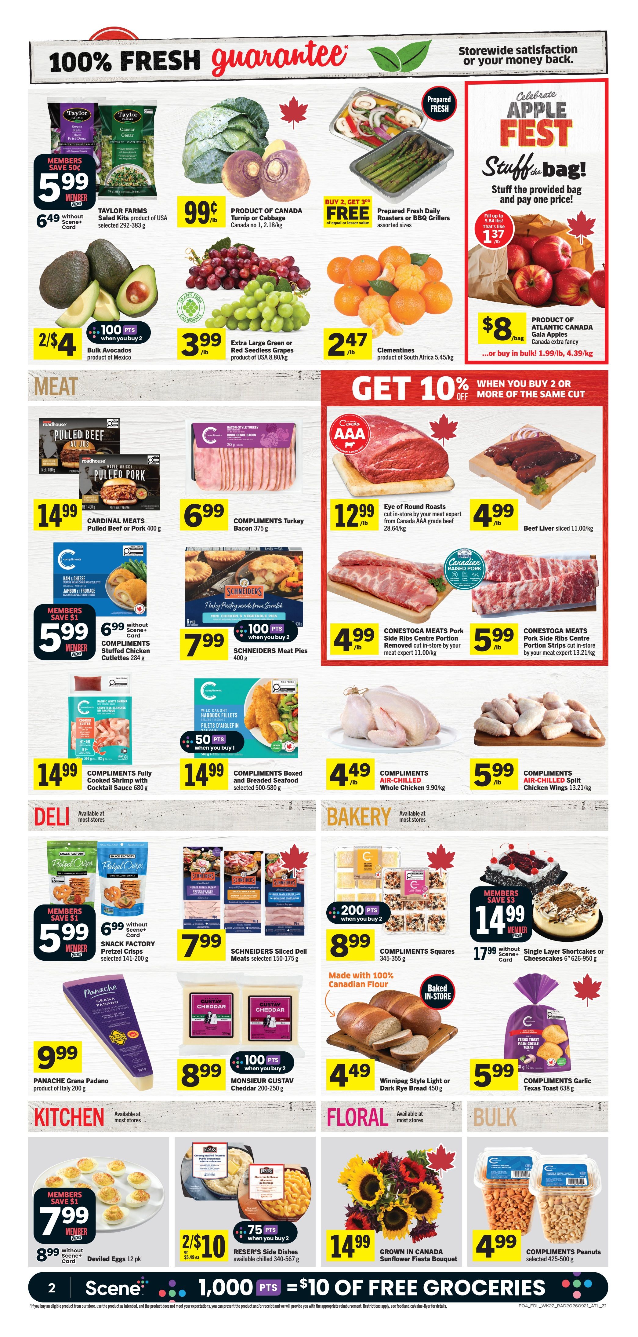 Foodland (Atlantic) Flyer September 24 to 30