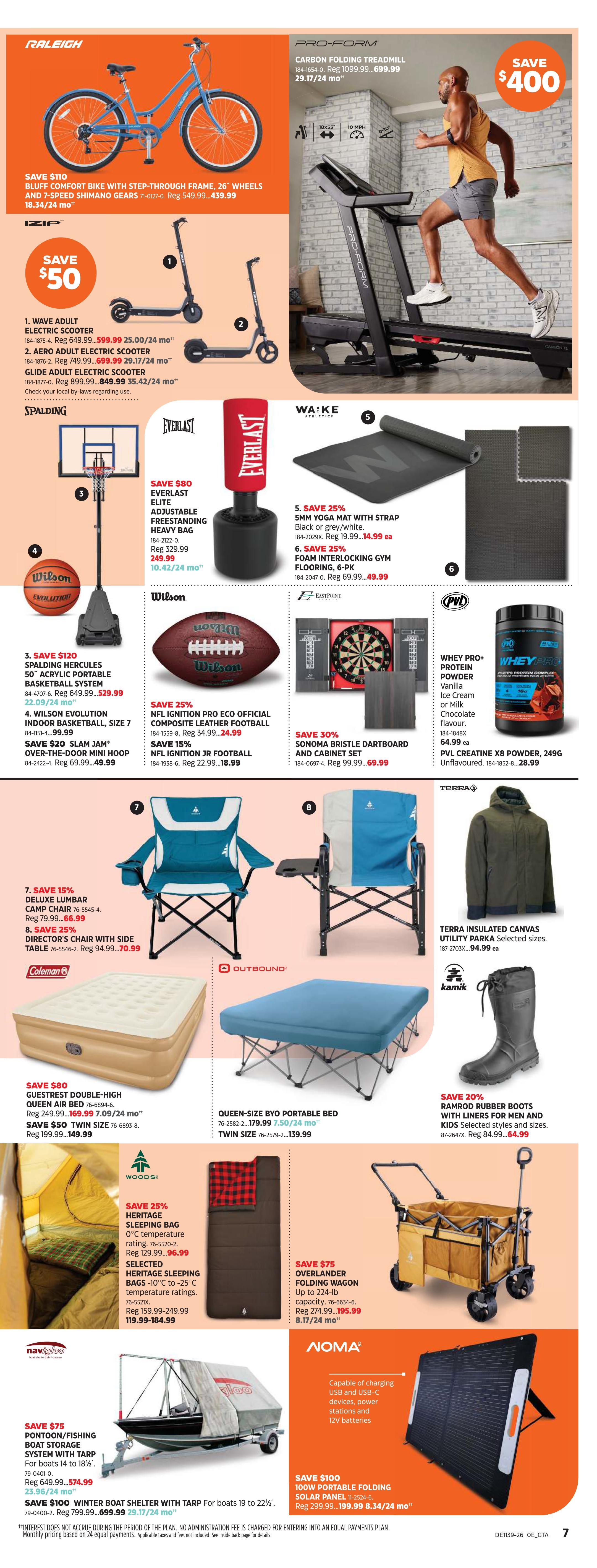 Canadian Tire Fall Inspirations Flyer September 25 to October 15