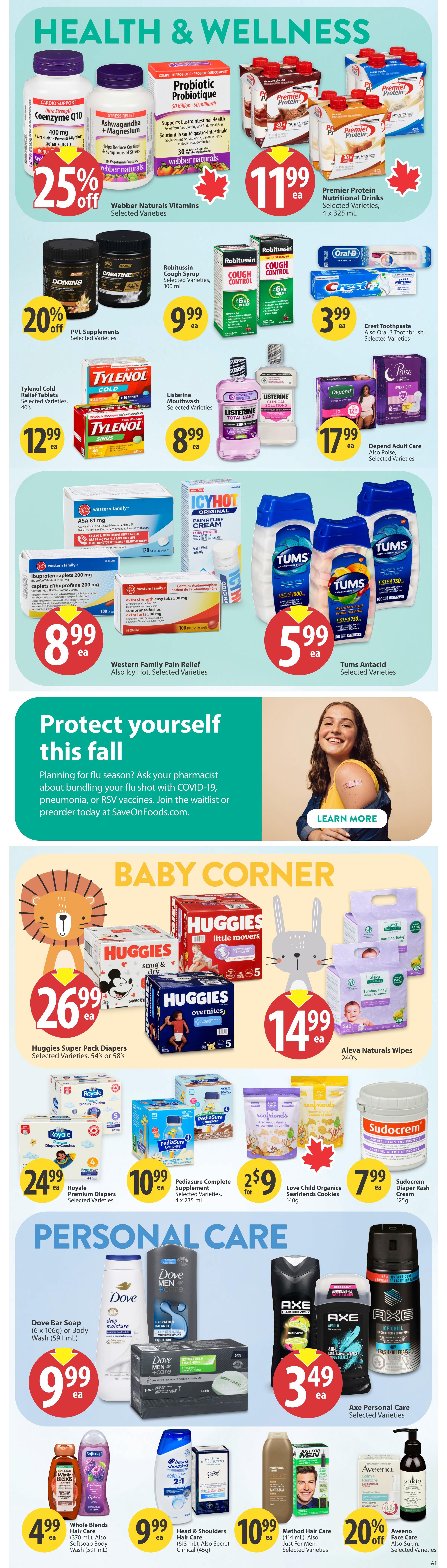 Save On Foods (BC) Flyer September 24 to 30