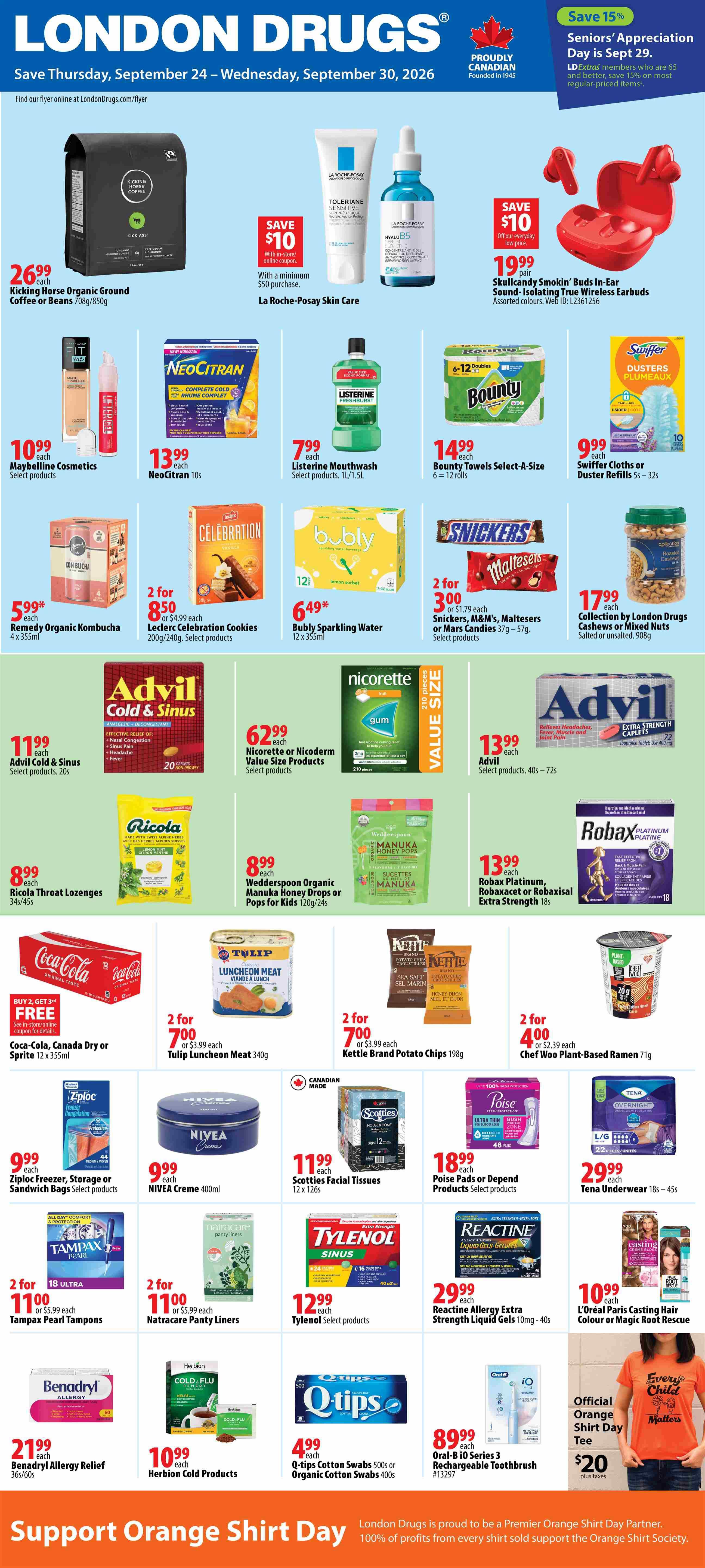 London Drugs Weekly Flyer September 24 to 30