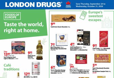 London Drugs Foods Of Europe Flyer September 24 to October 21
