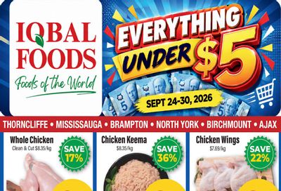 Iqbal Foods Flyer September 24 to 30