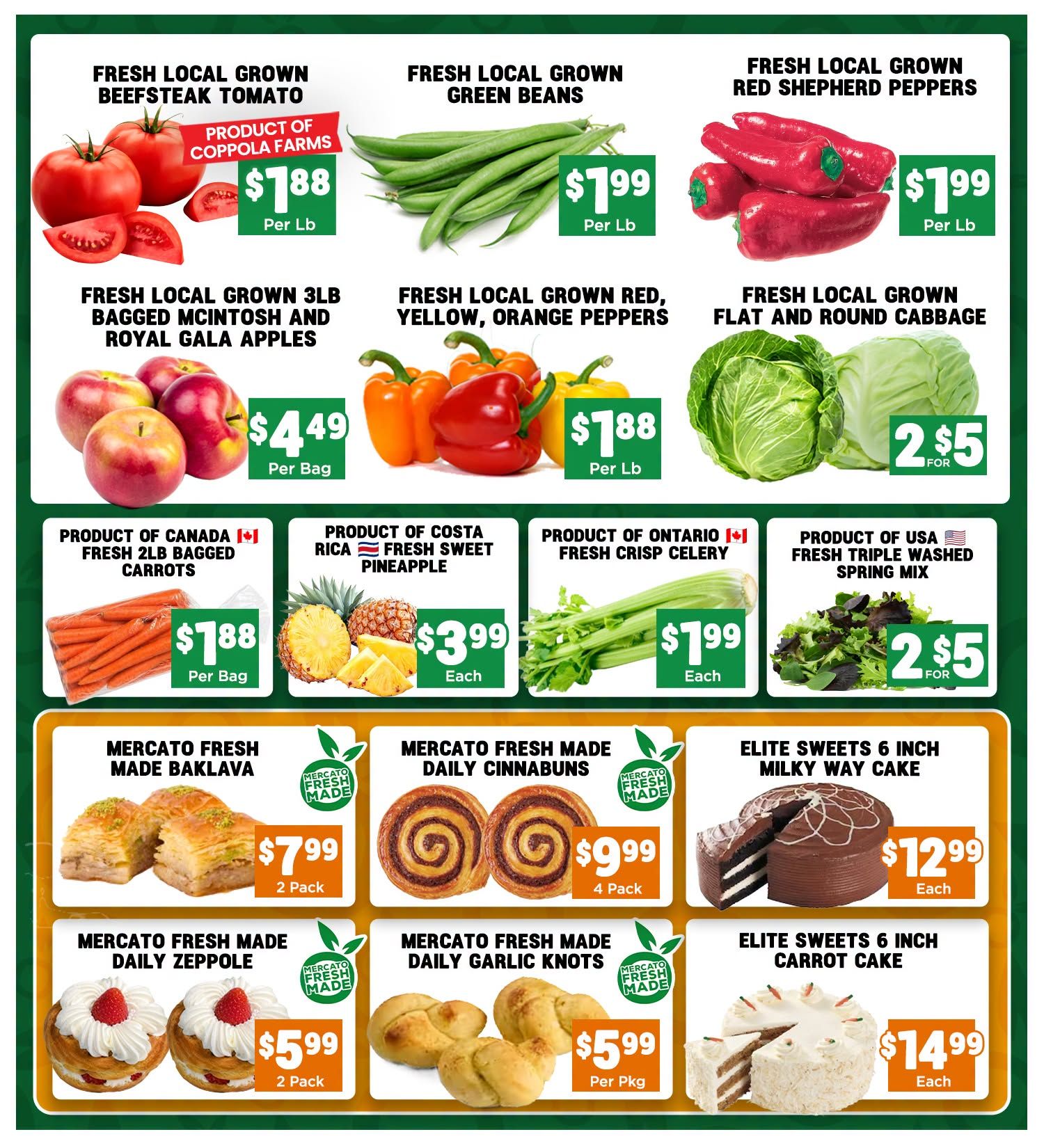 Mercato Fresh Flyer September 25 to October 1