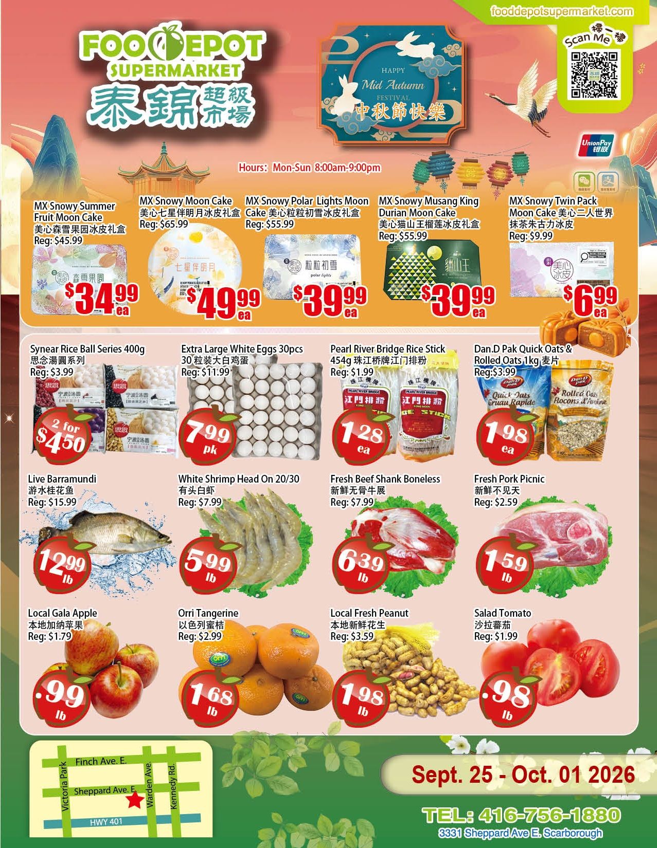 Food Depot Supermarket Flyer September 25 to October 1