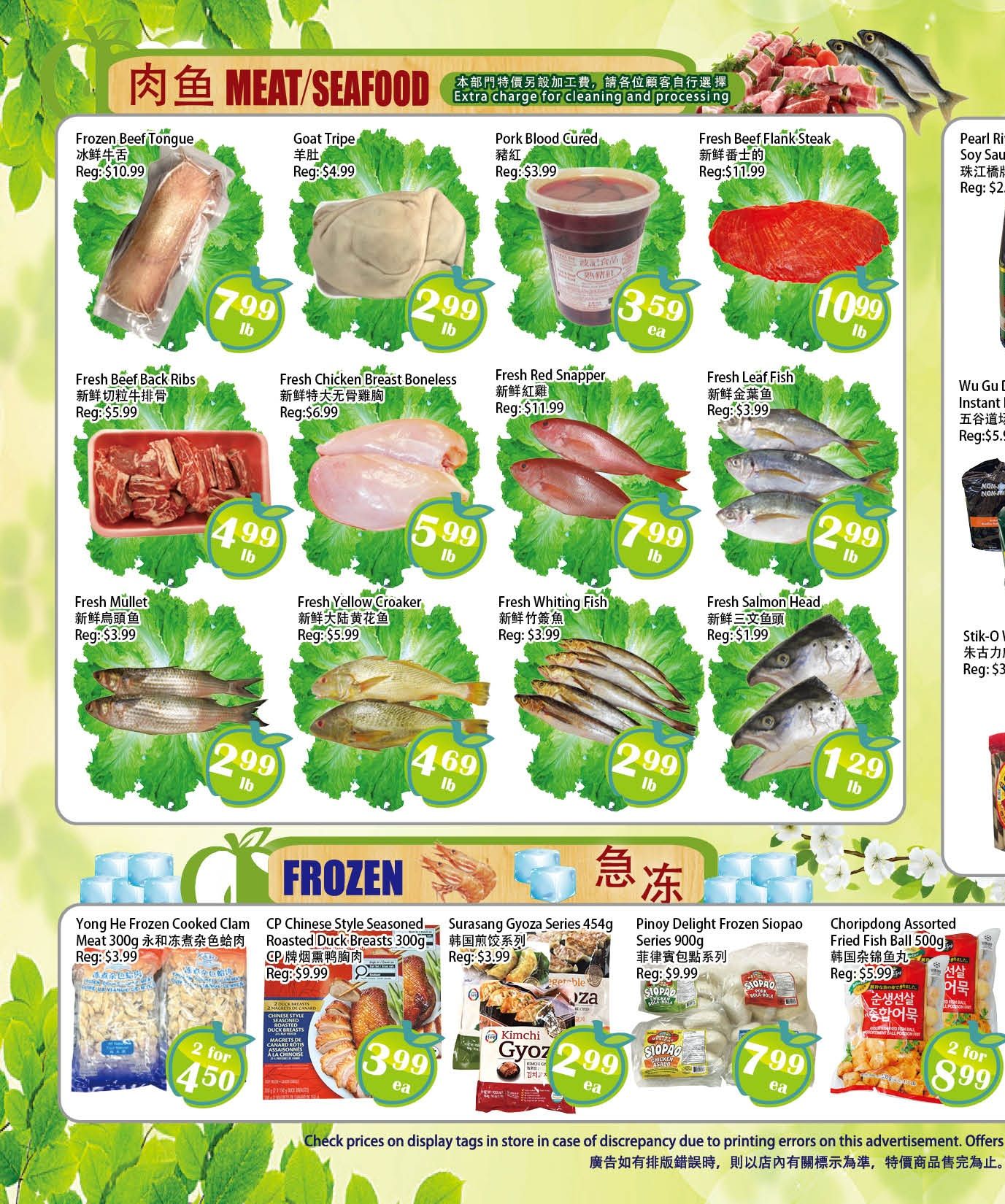 Food Depot Supermarket Flyer September 25 to October 1
