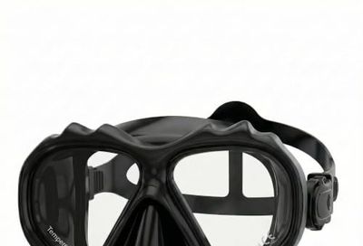 Prescription Snorkel Mask, Nearsighted Diving Swim Mask for Adult Youth