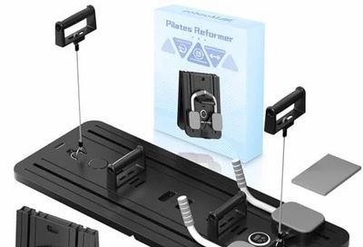 Amazon.ca: Mosdos Foldable Portable Pilates Core Reformer-Black $109.98 (73% off)