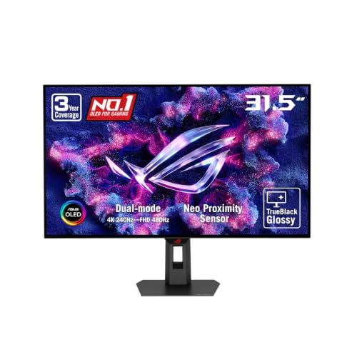 ASUS ROG XG32UCWMG 32 Inch 4K 240Hz Glossy OLED G-SYNC Gaming Monitor ASUS ROG XG32UCWMG 32 Inch 4K 240Hz Glossy OLED G-SYNC Gaming Monitor