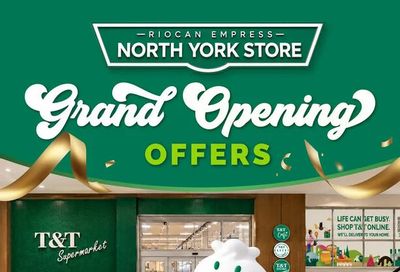 T&T Supermarket: Ontario’s Largest T&T GO - 10/8, at 8am (FREE GC, Dumpling Shopping Bag, Magnet, Apply Gift Pack)