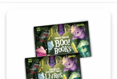 Wendy's: $3 Boo books coupon books