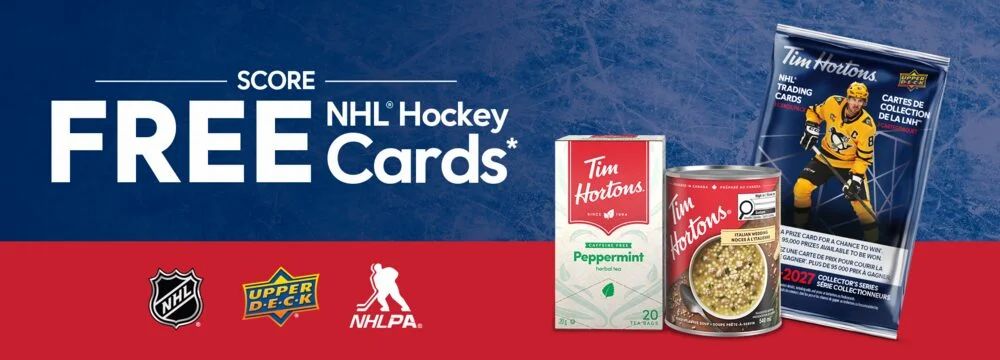 Tim Hortons: 2026 Tim Hortons At Home Tim Hortons Collect to Win Hockey Cards