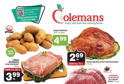 Coleman's Flyer October 1 to 7