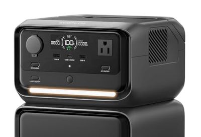 EF ECOFLOW Portable Power Station River 3 Plus with EB600 Extra Battery