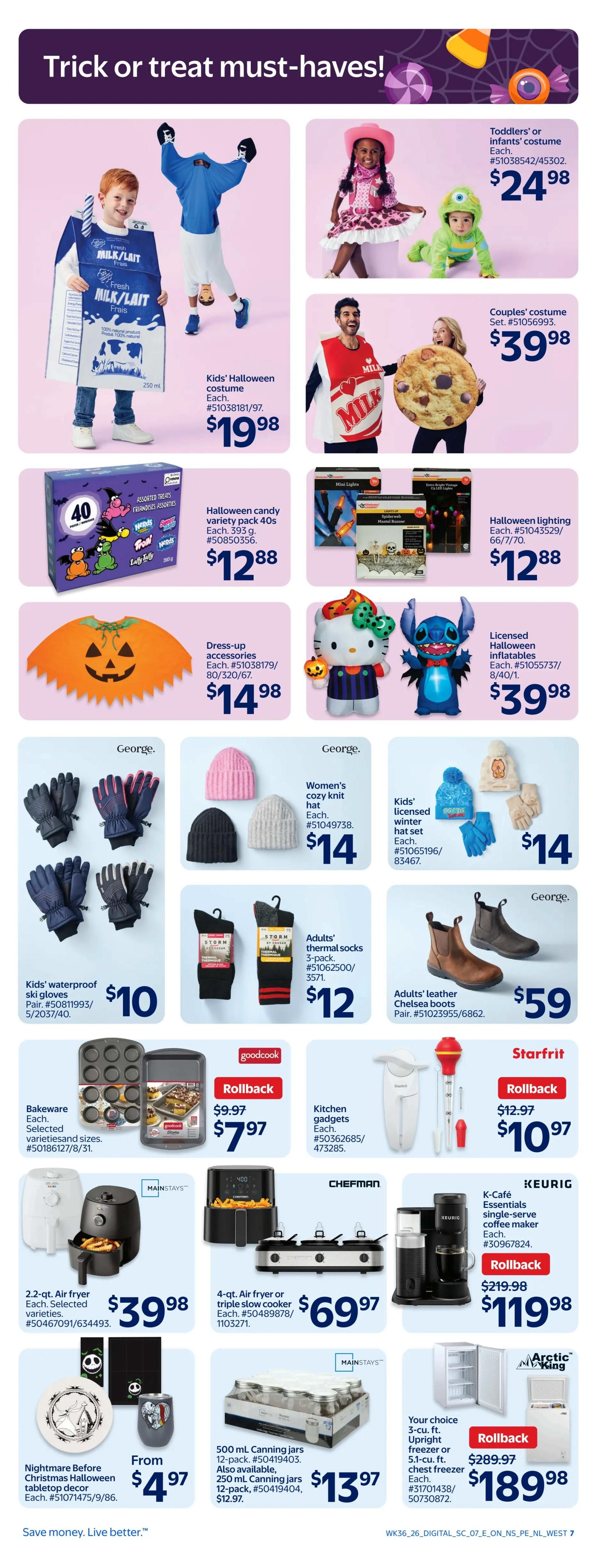 Walmart (ON) Flyer October 1 to 7
