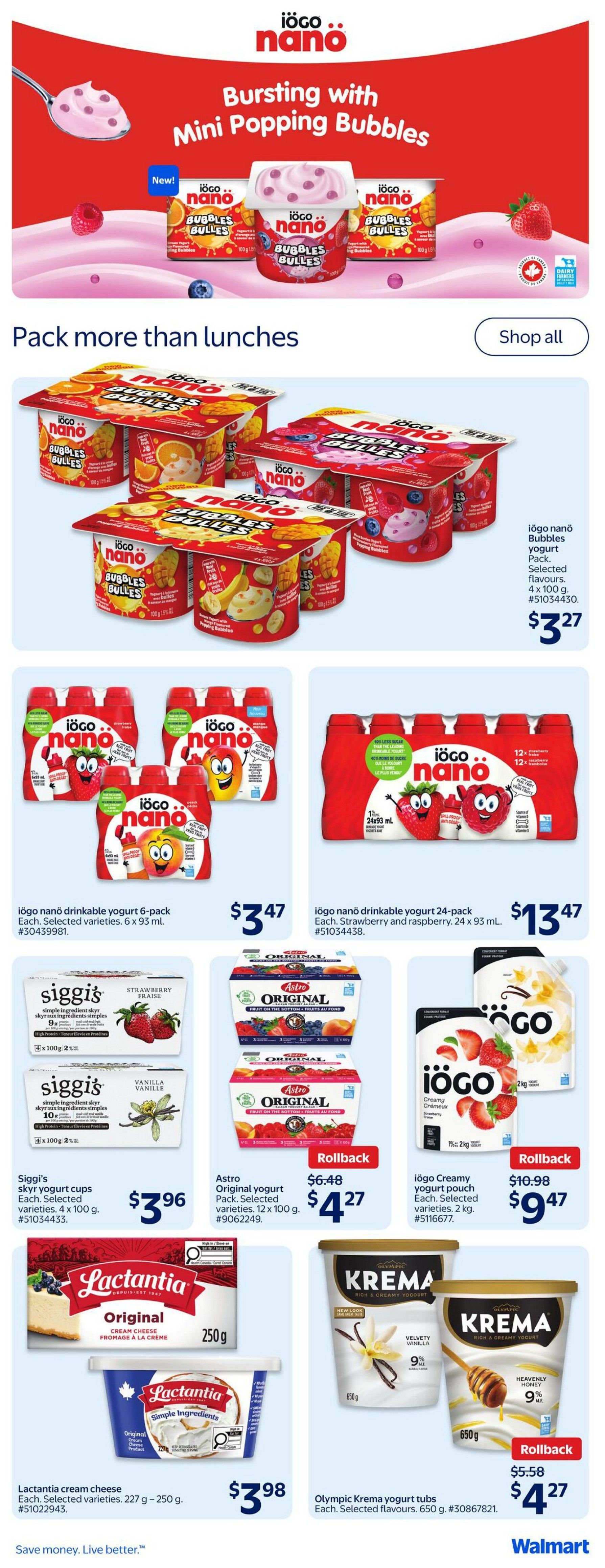 Walmart (ON) Flyer October 1 to 7