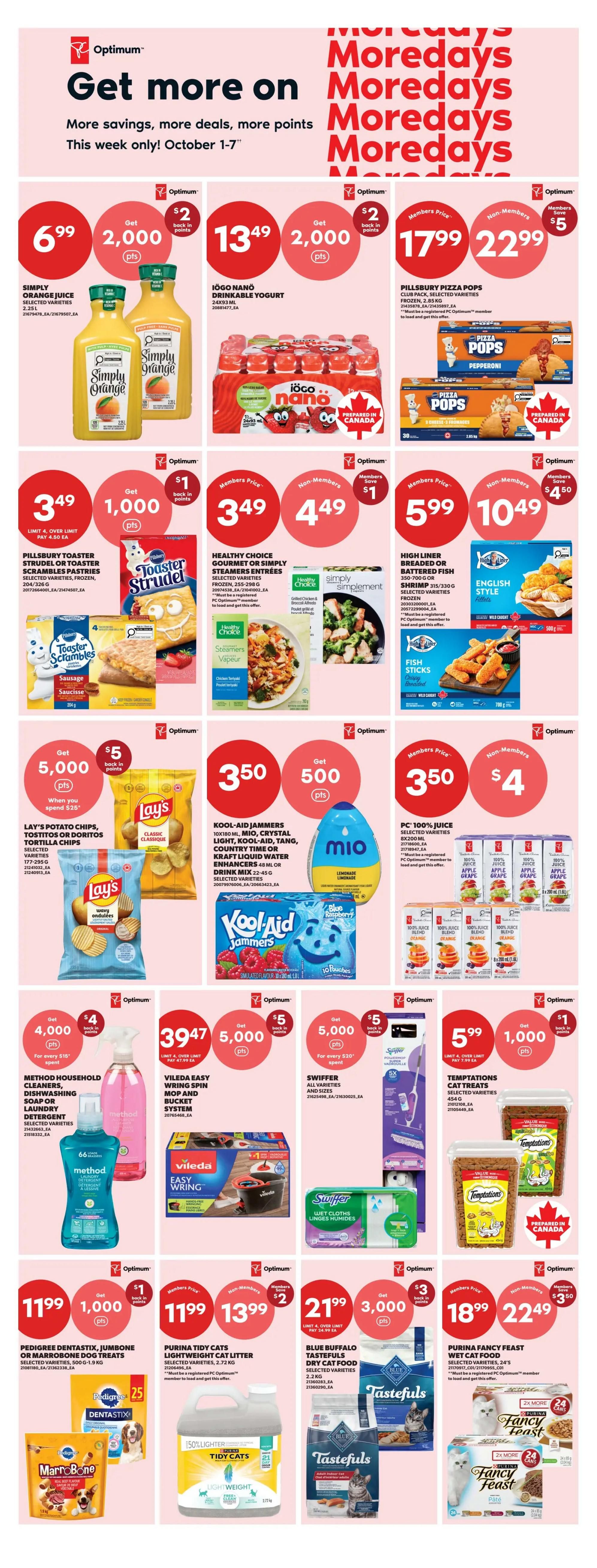 Real Canadian Superstore (West) Flyer October 1 to 7