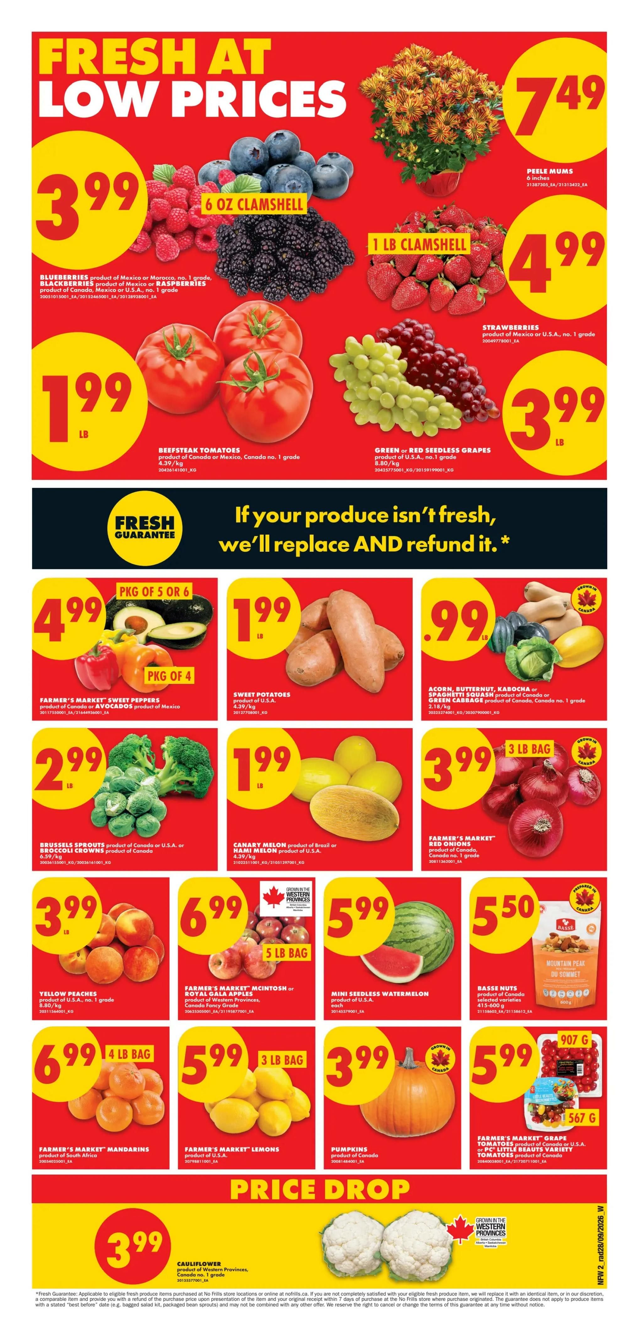 No Frills (West) Flyer October 1 to 7