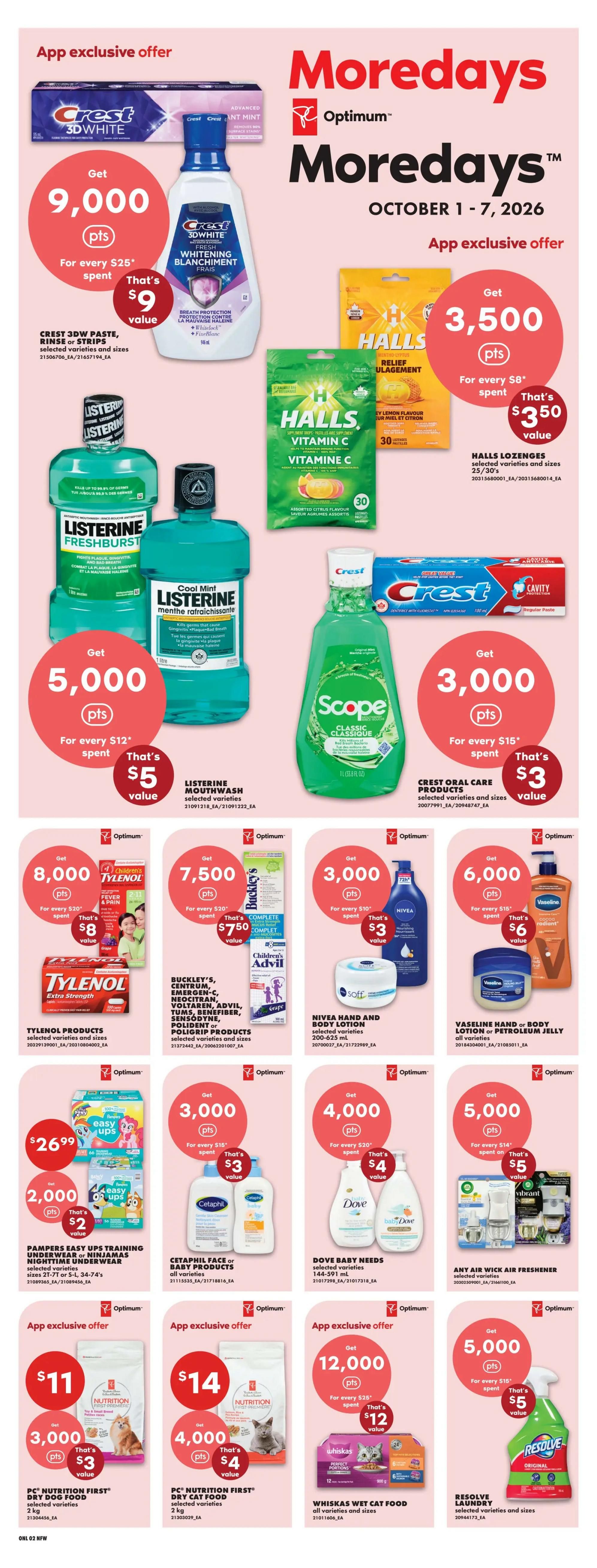 No Frills (West) Flyer October 1 to 7