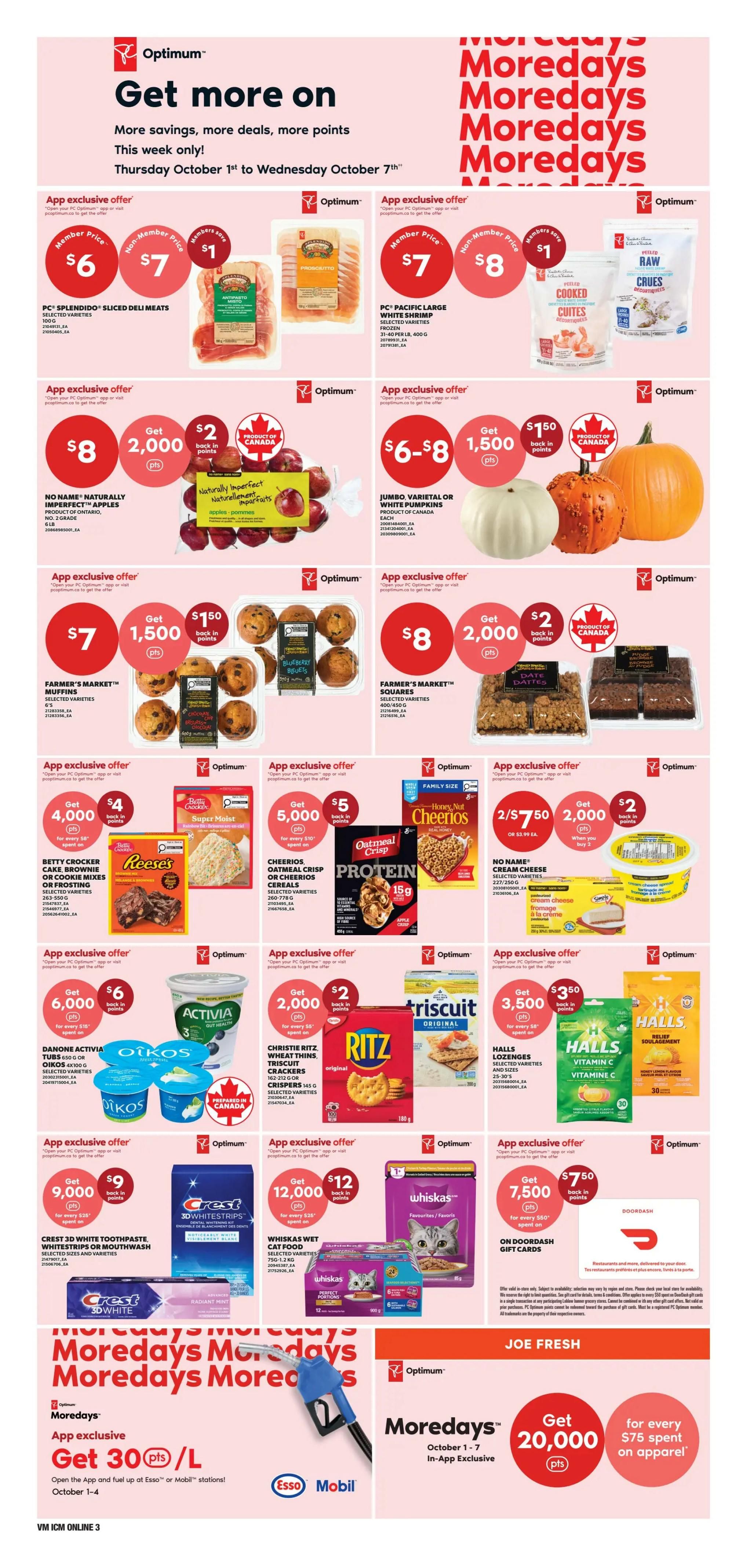 Loblaws City Market (ON) Flyer October 1 to 7