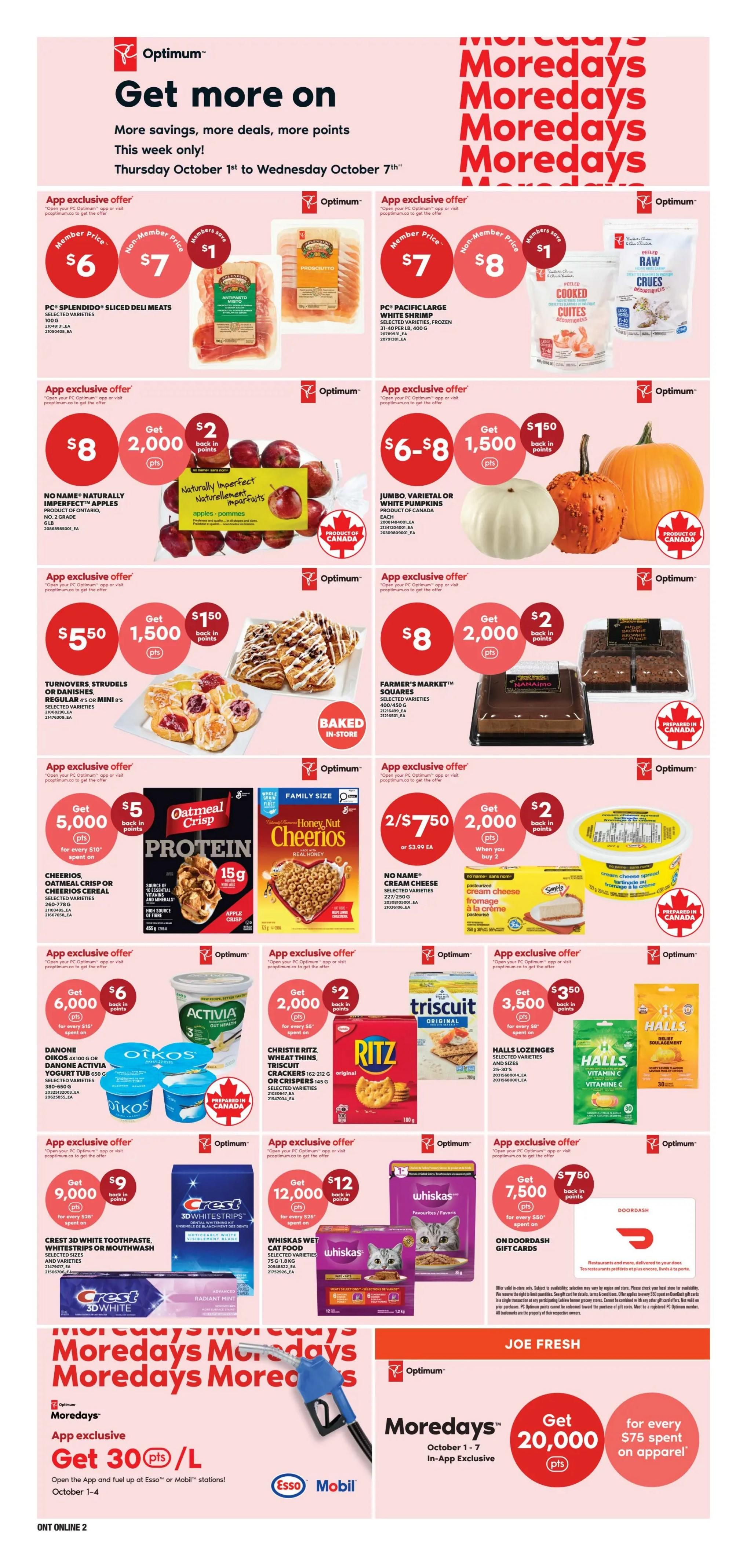 Loblaws (ON) Flyer October 1 to 7