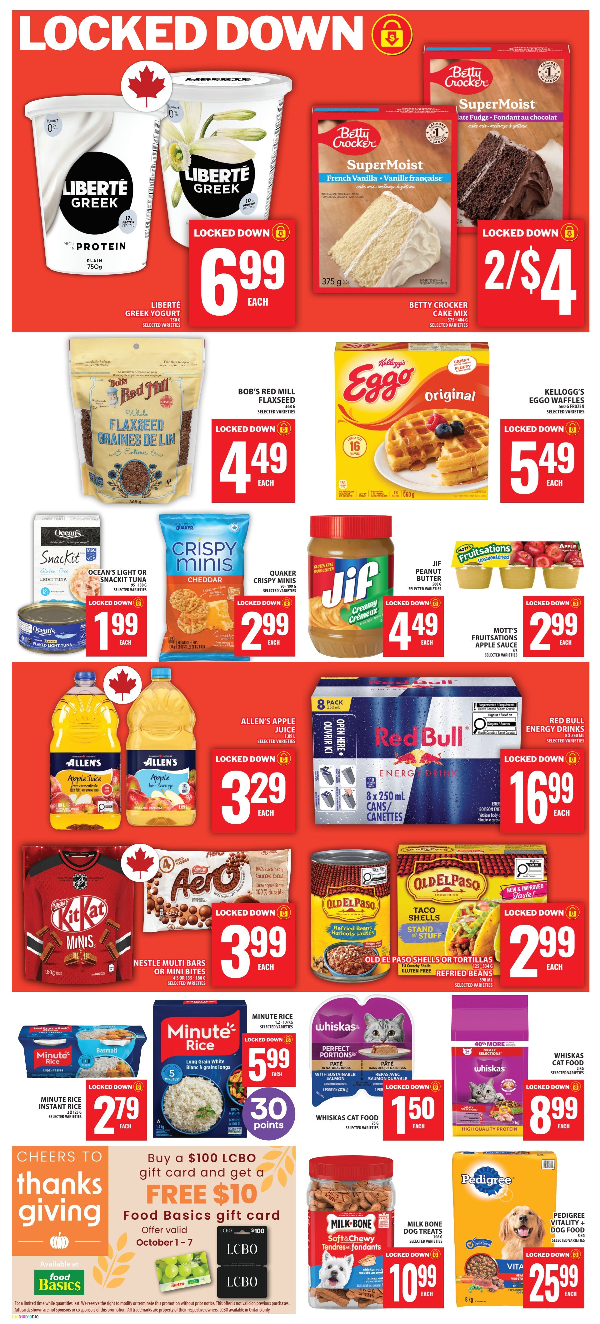 Food Basics Flyer October 1 to 7