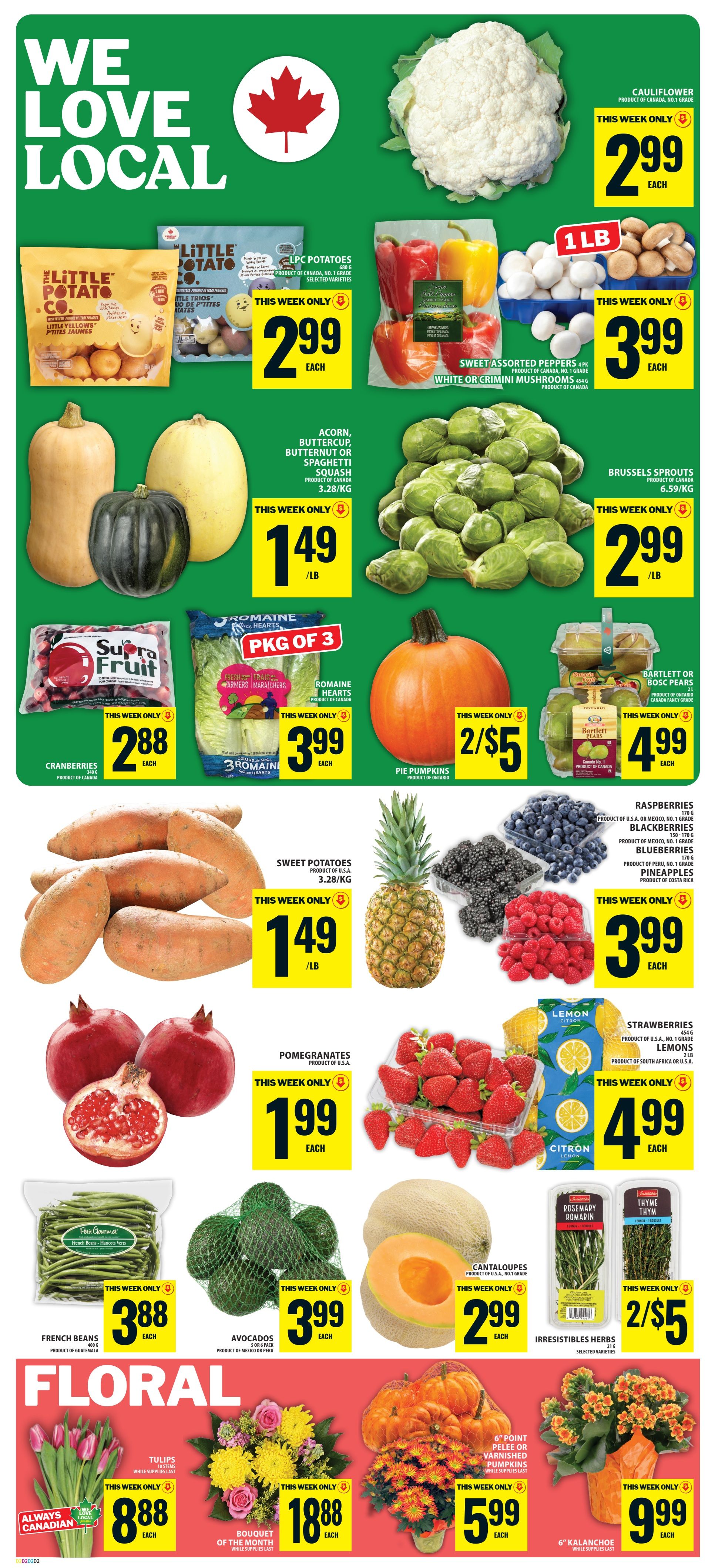 Food Basics Flyer October 1 to 7