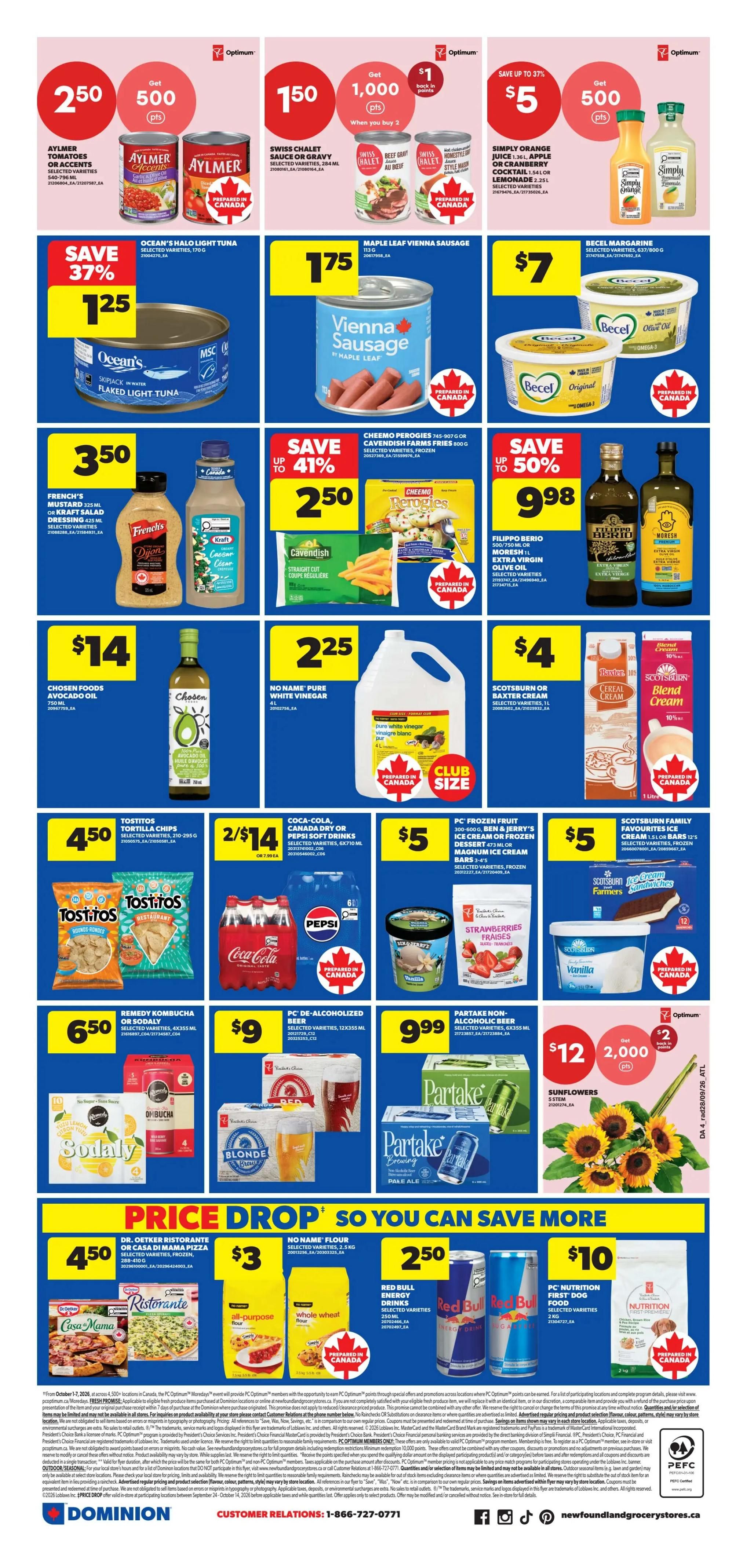 Dominion Flyer October 1 to 7