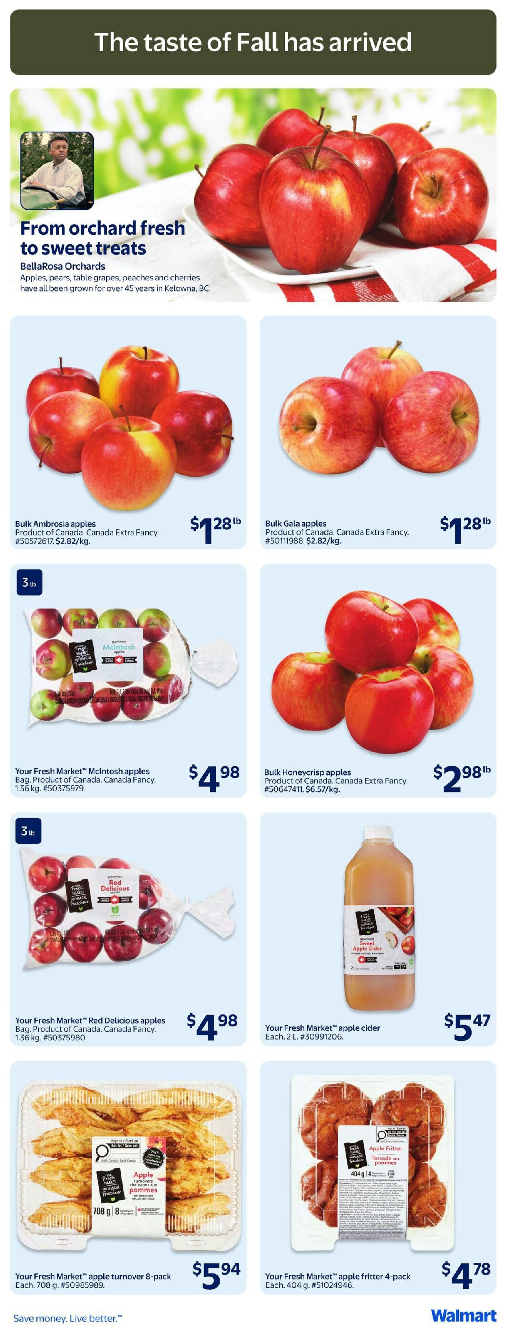 Walmart (West) Flyer October 1 to 7
