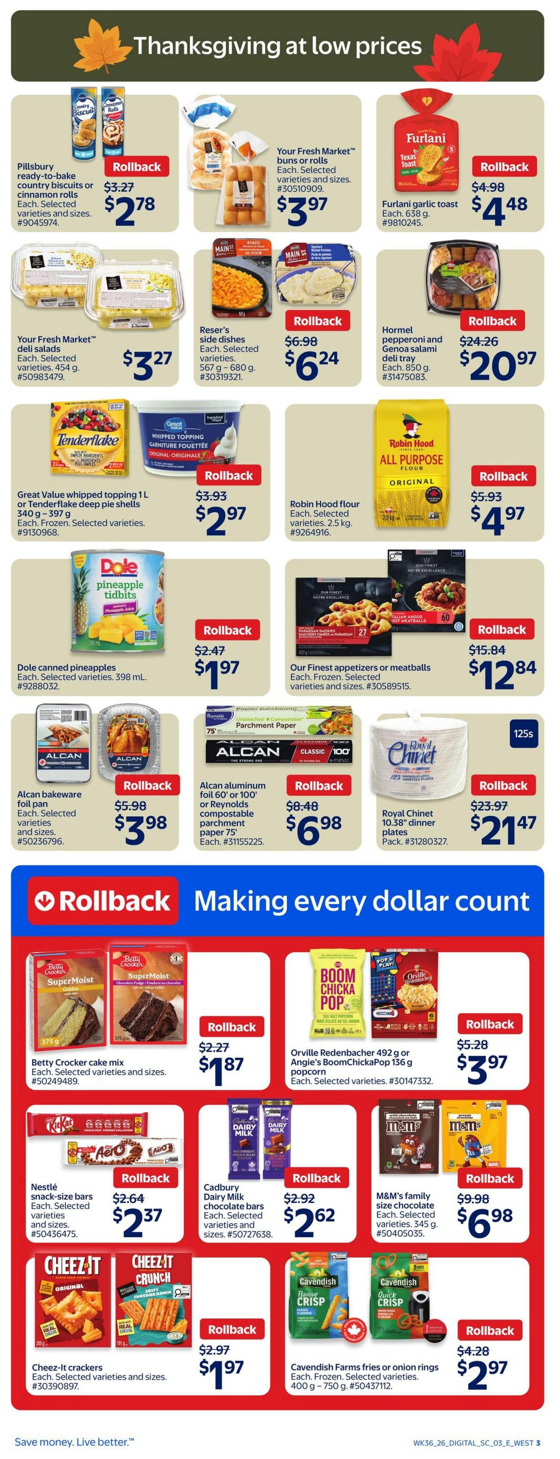 Walmart (West) Flyer October 1 to 7