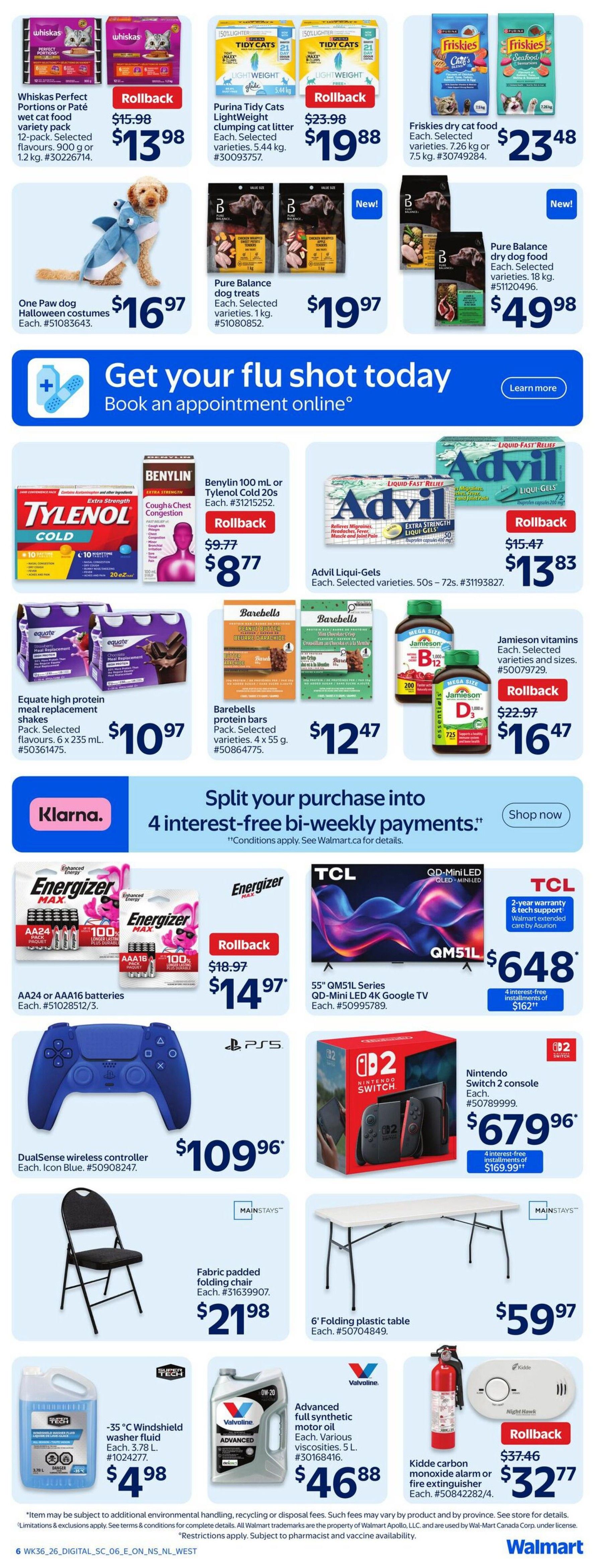 Walmart (West) Flyer October 1 to 7