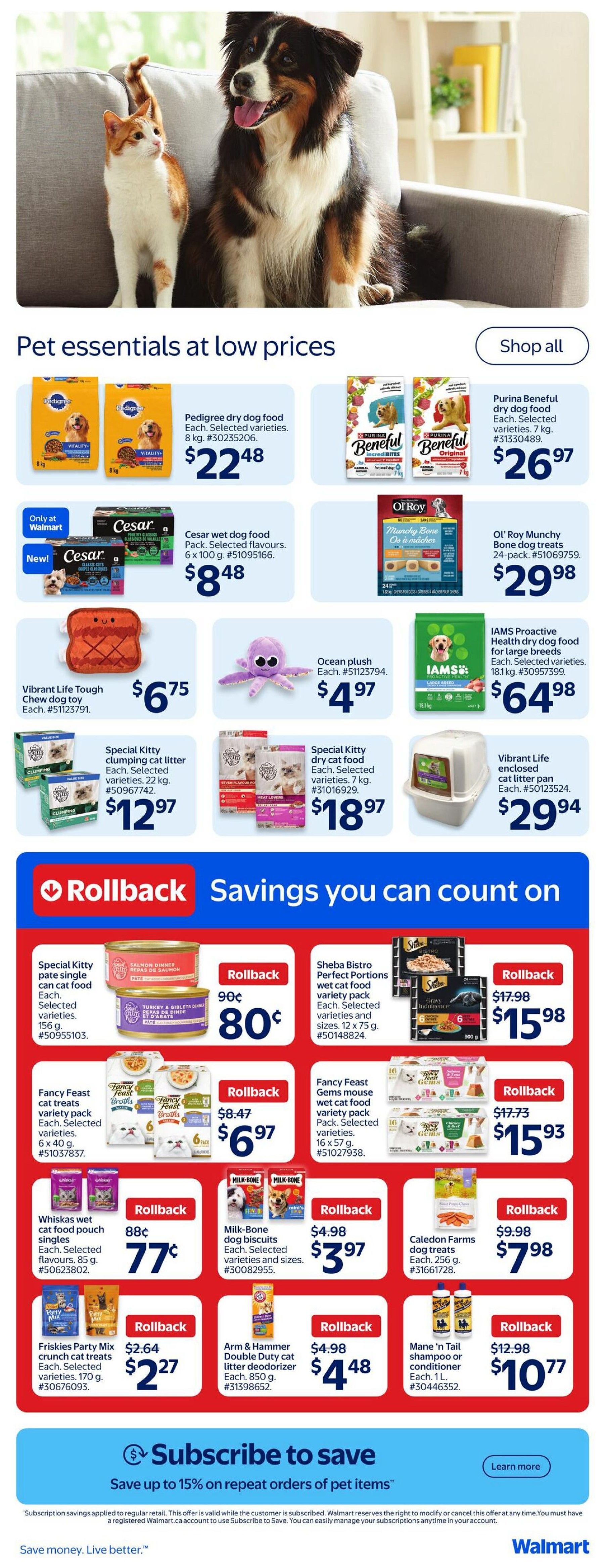 Walmart (West) Flyer October 1 to 7