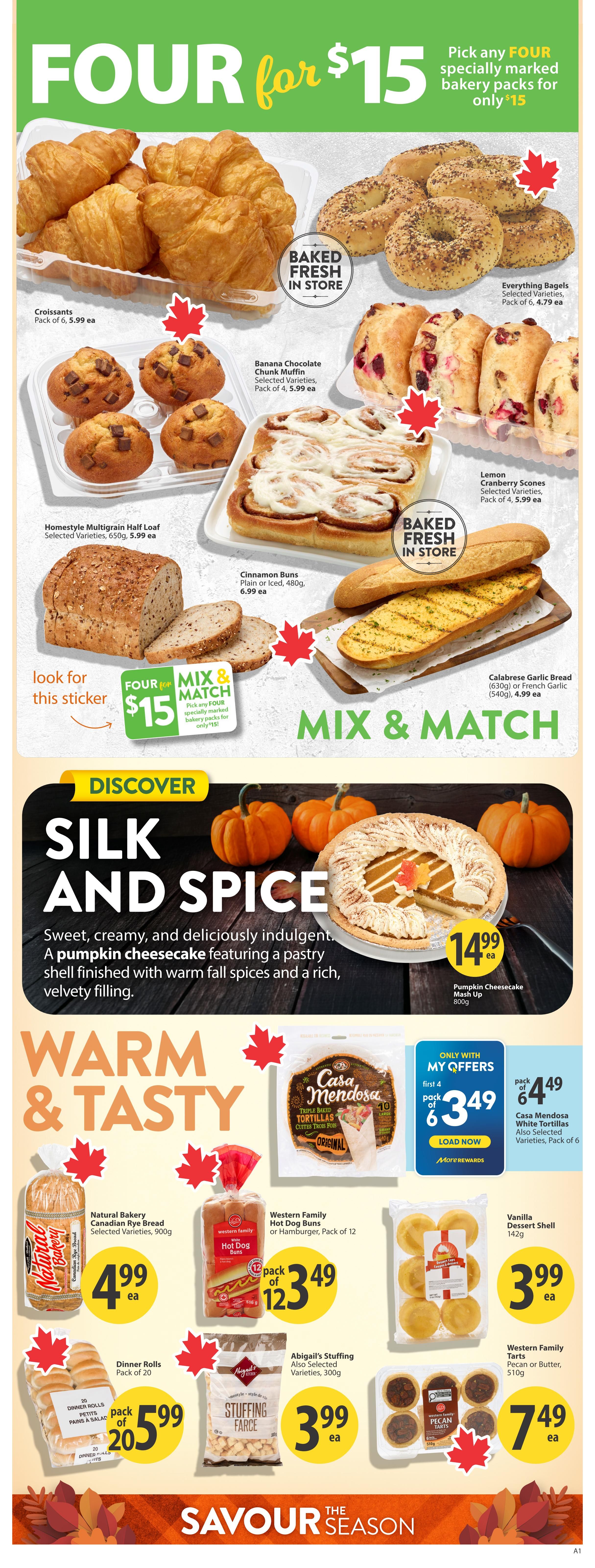 Save On Foods (BC) Flyer October 1 to 7