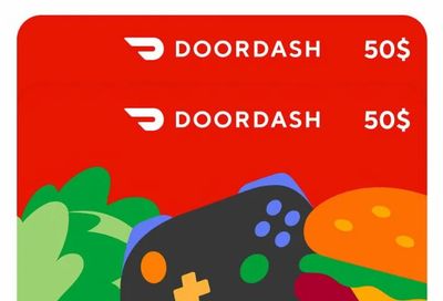 Costco: DoorDash Gift Cards $50x2 for 79.99 Now Live Online