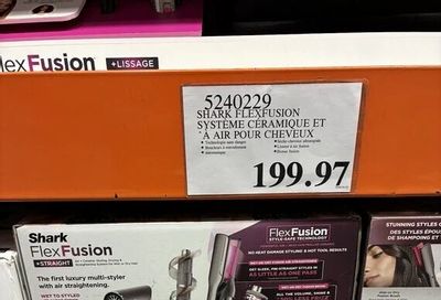 Costco: Shark FlexFusion Straight Hot Tool Air Styling & Drying System - Warehouse Clearance YMMV $199.97