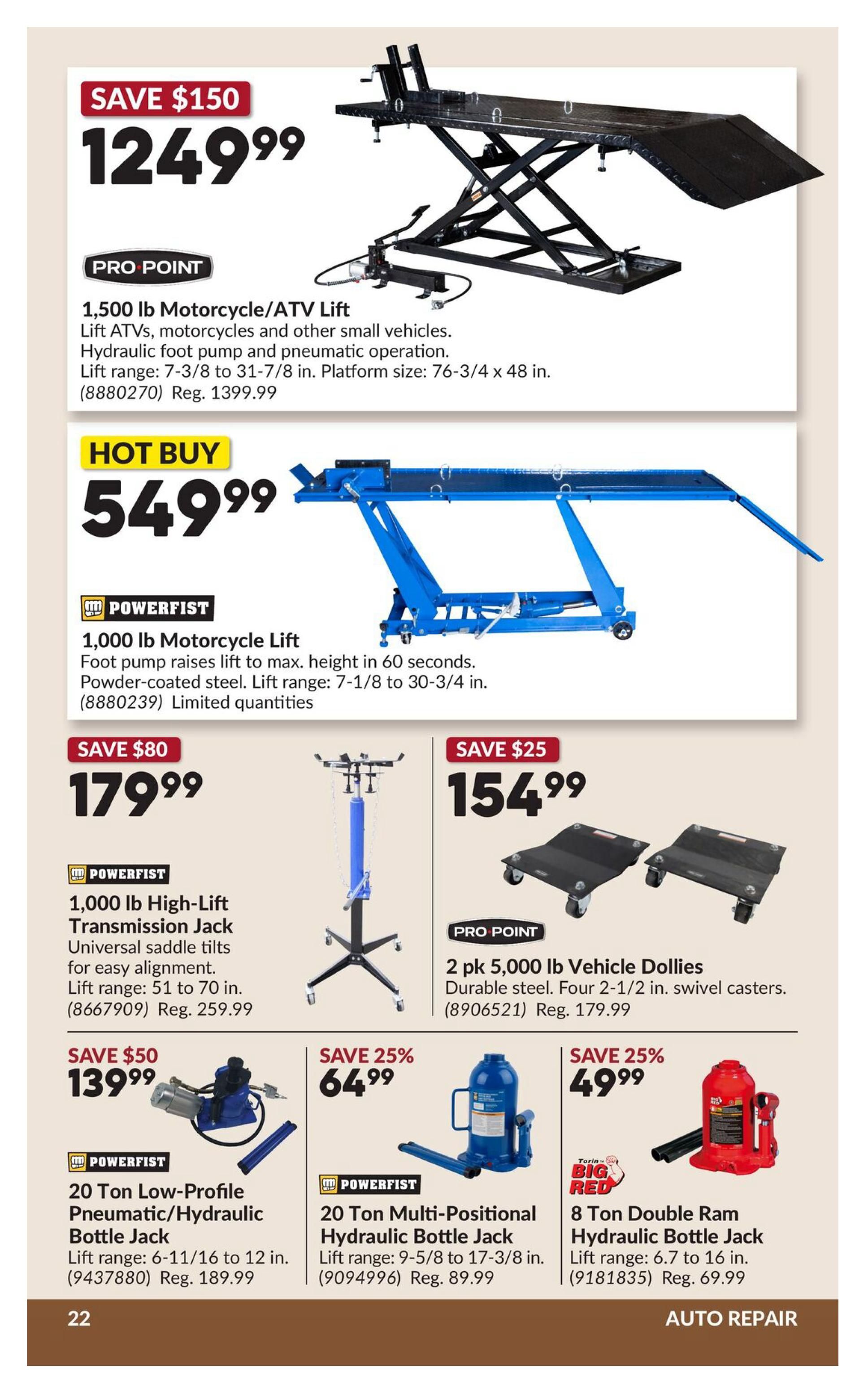 Princess Auto Flyer October 6 to 18