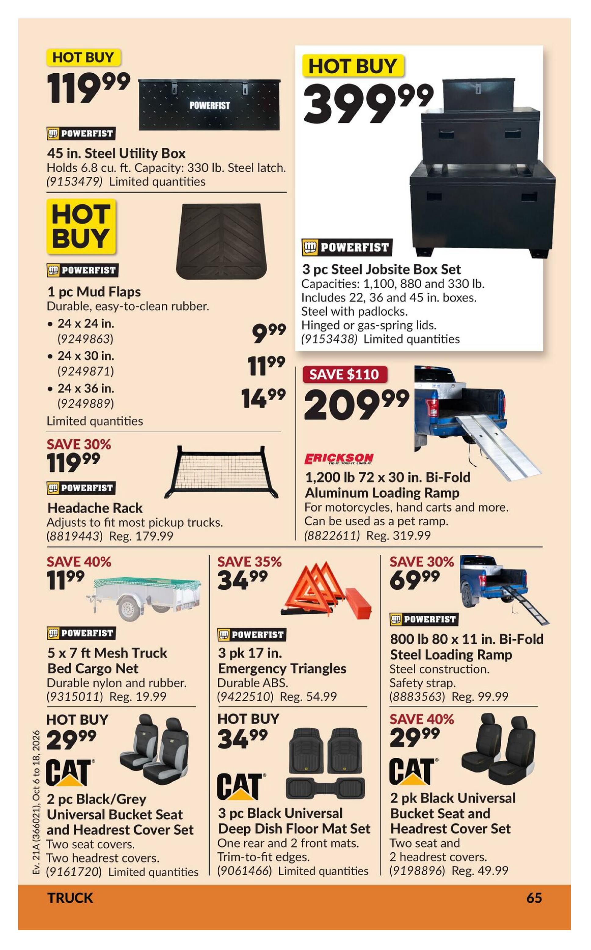 Princess Auto Flyer October 6 to 18