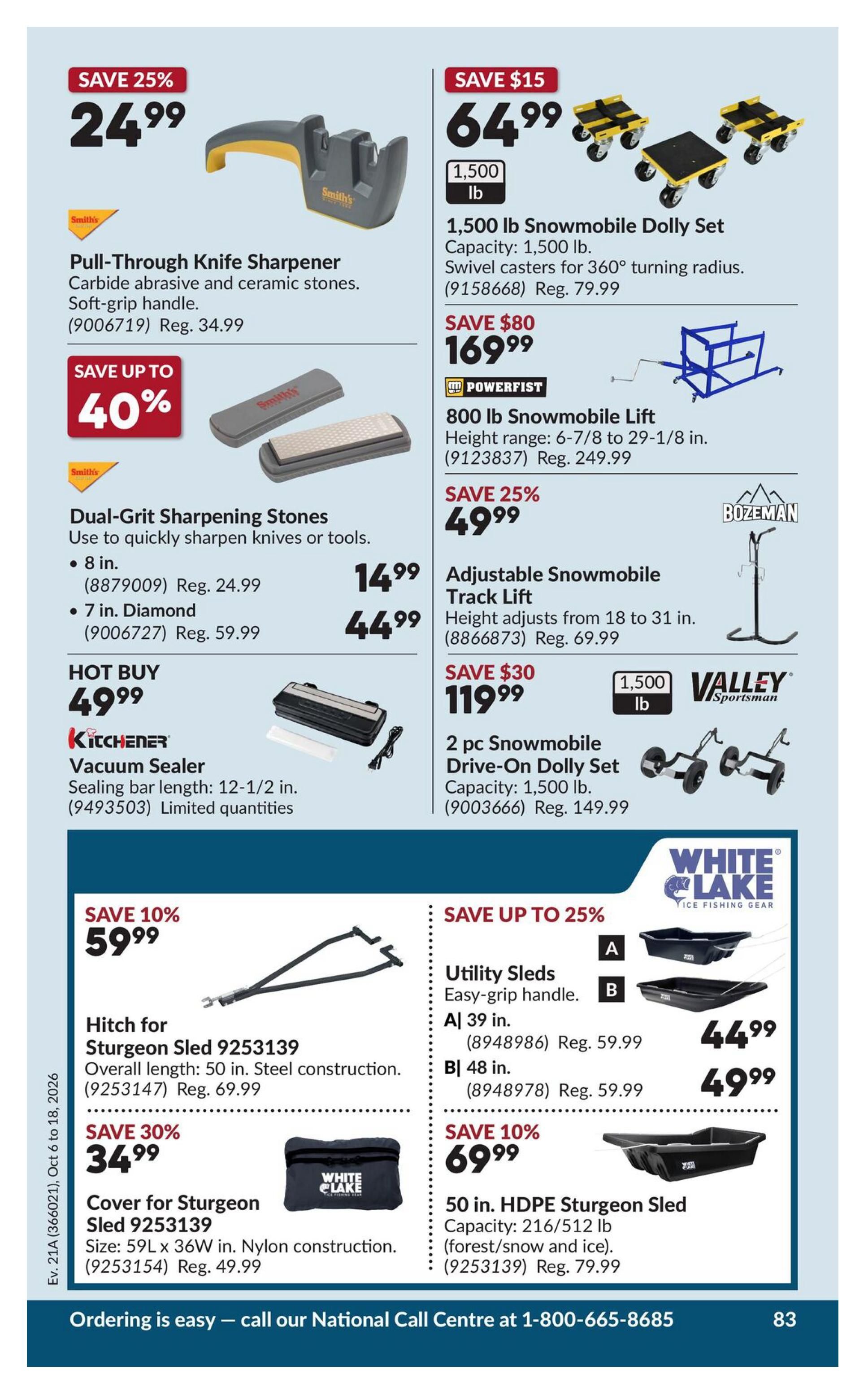 Princess Auto Flyer October 6 to 18