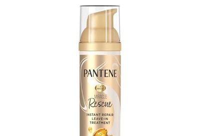 Pantene Miracle Rescue Instant Repair Leave-In Treatment with Melting Pro-V Pearls, 100 mL