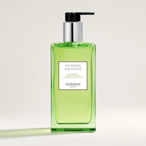 Hermes Un Jardin Sur Le Toit Hair and Body Shower Gel, 6.5 Ounce (Refillable) Hermes Un Jardin Sur Le Toit Hair and Body Shower Gel, 6.5 Ounce (Refillable)