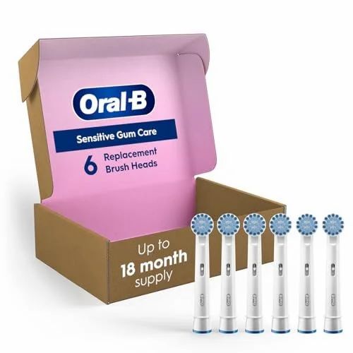 Amazon.ca: $31.16-Oral-B Genuine Replacement Brush Heads, Sensitive Gum Care - 6 Count - Subscribe and Save Price Amazon.ca: $31.16-Oral-B Genuine Replacement Brush Heads, Sensitive Gum Care - 6 Count - Subscribe and Save Price