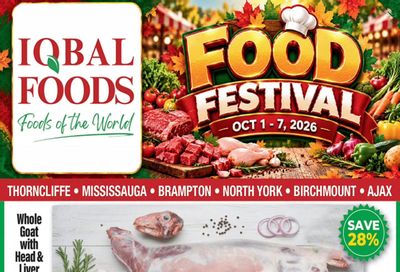 Iqbal Foods Flyer October 1 to 7